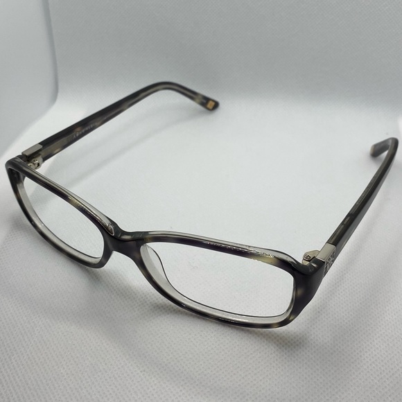 Anne Klein Black Tortoise glasses frames 56[]15 135 - Picture 2 of 15